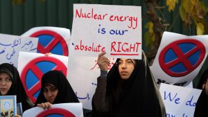 Iran nuclear blackmail