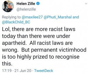 More laws now than under apartheid - Helen Zille